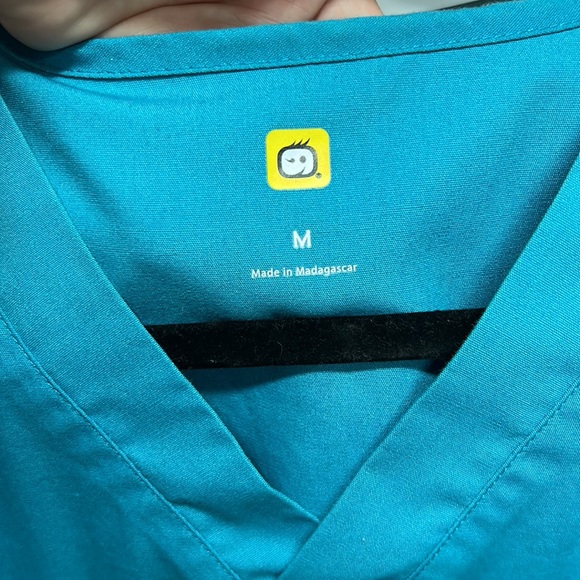 Teal green scrubs size M - Picture 8 of 16